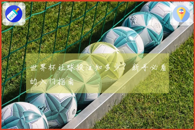 世界杯让球投注知多少？新手必看的入门指南